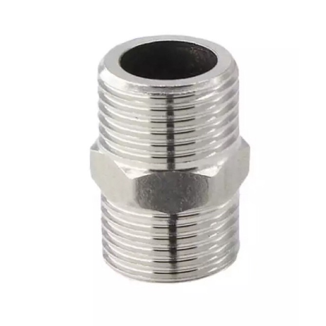 นิปเปิ้ล สแตนเลส 304 ขนาด 1/4'' -1''  (Nipple Stainless)