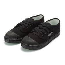 รองเท้าผ้าใบนักเรียน นันยาง Nanyang 205S ผ้าใบสีดำ ของแท้ 100%