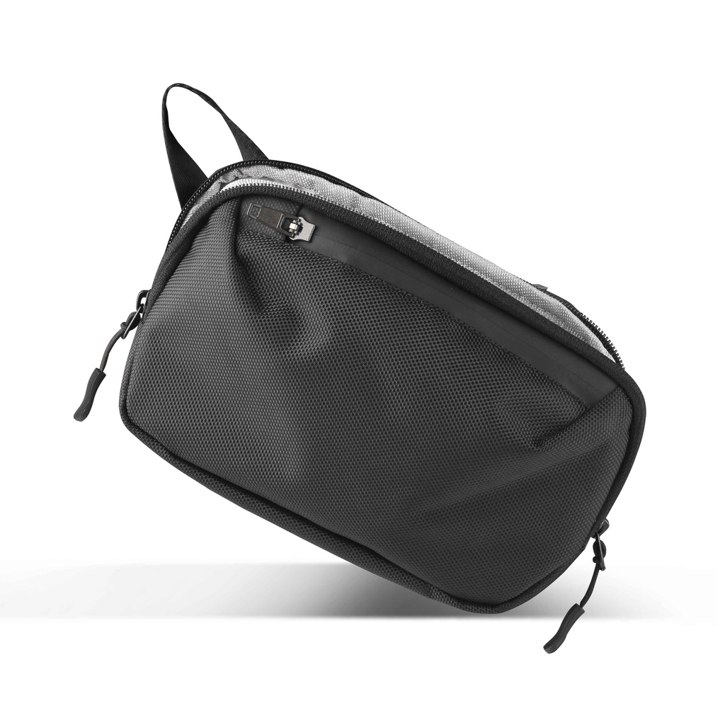 Mens Waterproof Tech Pouch Doppkit Premium Clutch Handbag
