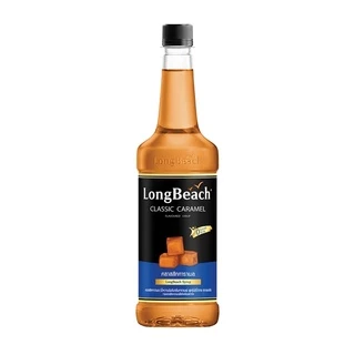 ลองบีชไซรัปไม่มีแคลอรี่คลาสสิคคาราเมล (740 ml) LongBeach Zero Calories Classic Caramel Syrup ไม่มีน้ำตาล/ ไม่มีแคลอรี่