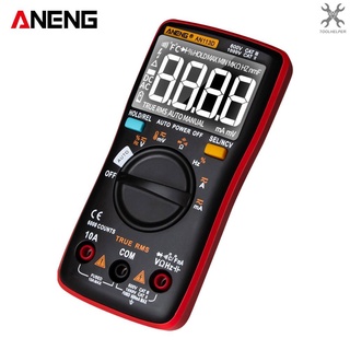 [Toolhelper] Aneng AN113D เครื่องวัดแรงดันไฟฟ้าดิจิทัล 6000 ครั้ง DC/AC RMS