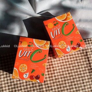 พิมรี่พาย : VitC Orange วิตซี ออเรนจ์ ซี ผลิตภัณฑ์อาหารเสริม