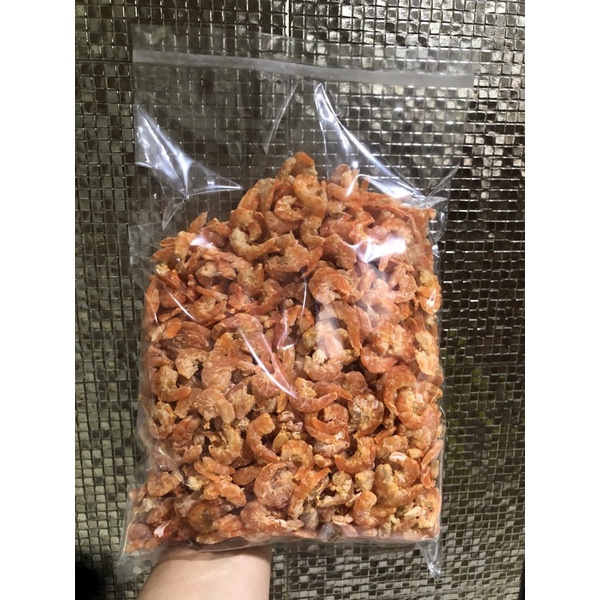 กุ้งแห้งเนื้อแกะเปลือก 500 กรัม ( ไซส์กลาง )