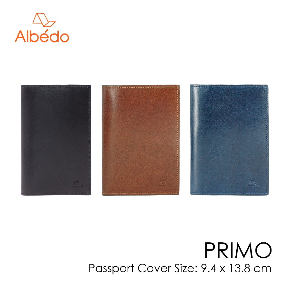[Albedo] PRIMO PASSPORT COVER กระเป๋าใส่พาสปอร์ต/ปกพาสปอร์ต/ที่ใส่พาสปอร์ต/กระเป๋าใส่บัตร รุ่น PRIMO - PM10999/71/55