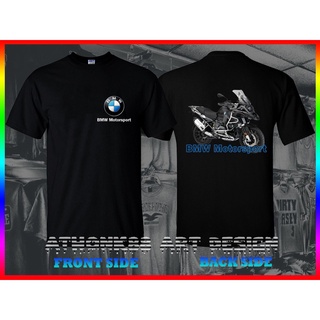 เสื้อยืดลําลอง ผ้าฝ้าย 100% แขนสั้น พิมพ์ลาย Big Bmw R 1200 Gs Adventure ของขวัญวันเกิด สําหรับผู้ชายS-5XL