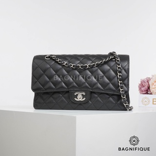 CHANEL CLASSIC 10 BLACK CAVIAR SHW