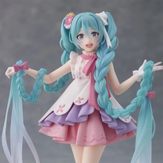 โมเดลฟิกเกอร์ PVC รูปการ์ตูนอนิเมะ Hatsune Miku 24 -Hour DeliveraJapense 20 เซนติเมตร ของเล่นสะสม สําหรับเด็ก XD00