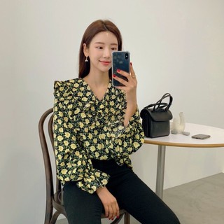 Floral Pirnt Blouse