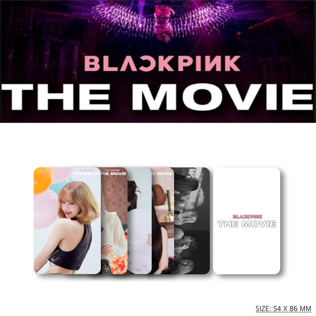 [Photocard] Blackpink 4+1 Project: The Movie - Unofficial