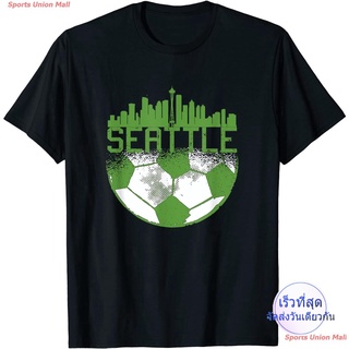 ผู้ชาย 2022 แมทช์ลุคง่าย Seattle Soccer Seattle Team Soccer T-Shirt คู่รัก ins เสื้อ ผู้ชาย เสื้อยืด men เสื้อยืดผู้ชาย