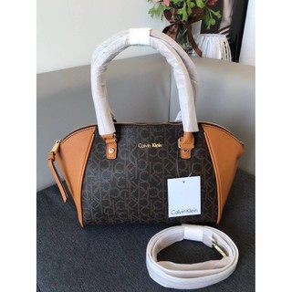 Calvin Klein hudson monogram satchel Bag