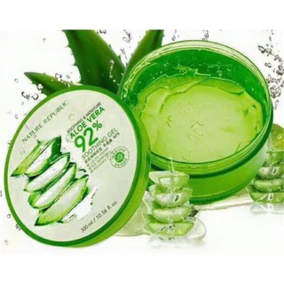 เจลว่านหาง Nature Republic Aloe Vera 92% Moisture Soothing Gel 300ml