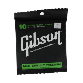 สายกีตาร์ “Gibson” โปร่งชุด 10/47