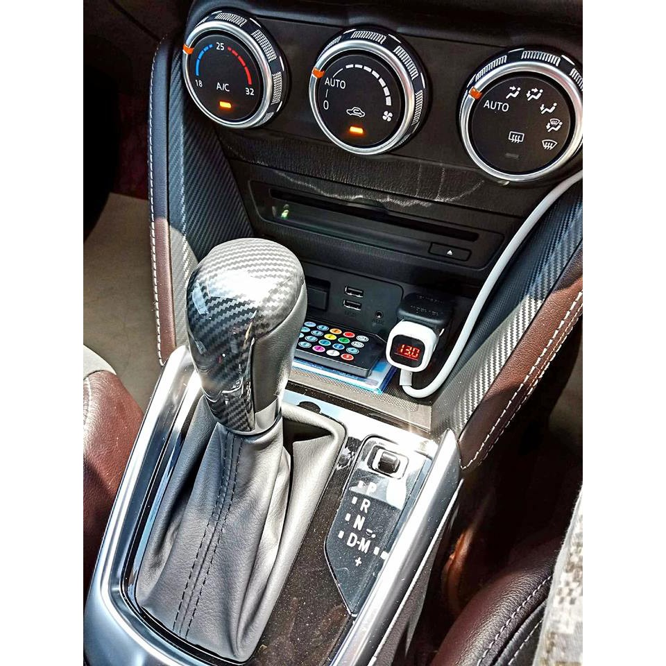 Pedals & Gear Sticks 219 บาท ครอบหัวเกียร์ Mazda 2 SkyActiv / Mazda 3 SkyActiv / Mazda CX-3 / CX-5 ( ครอบเกียร์ หัวเกียร์ Mazda2 Mazda3 CX3 CX5 ) Automobiles