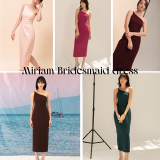 MIST OF RAIN - Miriam Dress (สอบถามสถานะพร้อมส่งก่อนสั่งค่ะ) เดรสไปงาน เดรสเพื่อนเจ้าสาว