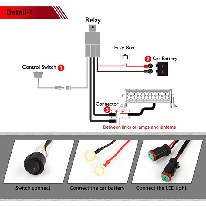 Xtm Led Light Bar Wiring Harness Instructions Shelly Lighting