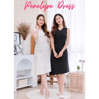 เดรส PNK003 Penelope Dress✨มีทั้งหมด6สี👚เดรสสั้น เดรสยาว ชุดใส่เที่ยว ชุดออกงาน ชุดเพื่อนเจ้าสาว | Pinky.Dressy