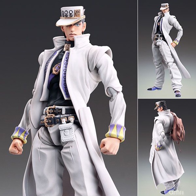 JOJOs Bizarre Adventure Kujo Jotaro PVC Action Figure ของเล่นไม่มีกล่อง