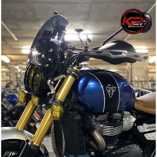 ชิวหน้า DART FLYSCREEN สีสโม็ค ทรง MARLIN FOR SCRAMBLER 1200