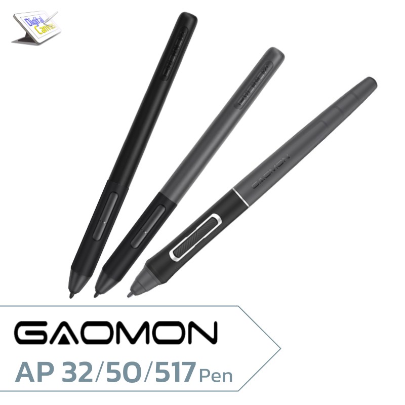 ปากกา Gaomon AP32/40/50/517 สำหรับเม้าส์ปากกาหรือจอวาดภาพ S620, PD1161 ...