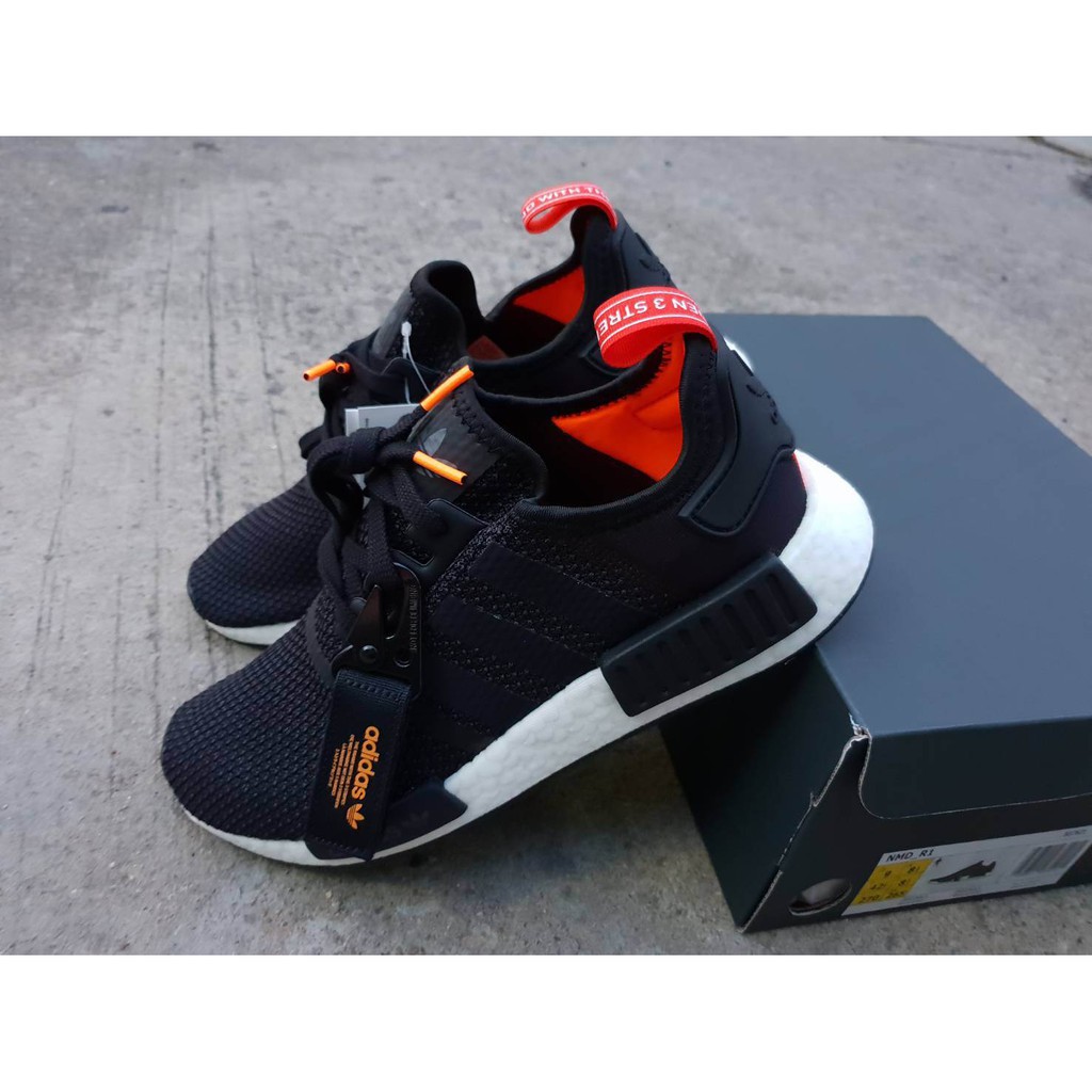 รองเท้า Adidas NMD R1 Black Red Tag แท้ - xiamwe.th - ThaiPick