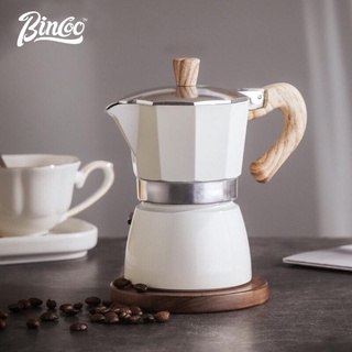 Bincoo Moka หม้อชงกาแฟ แฮนด์เมด พร้อมที่จับ สําหรับบ้าน ออฟฟิศ 150 มล. 300 มล.