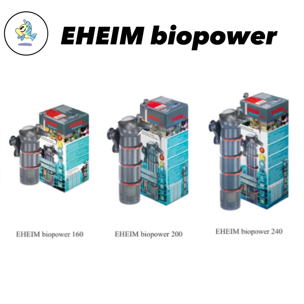 [ของแท้!!] EHEIM bio-power ไบโอเพาเวอร์ เครื่องกรองน้ำอีฮาม ไบโอเพาเวอร์ 160/200/240  รับประกัน 3 ปี ของแท้