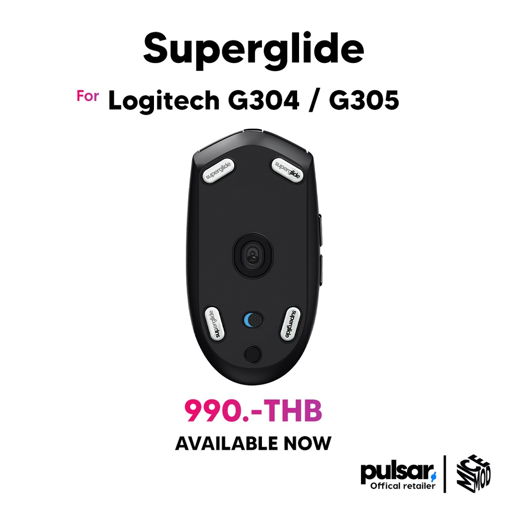 เมาส์ฟีท Superglide ของ Logitech G304 / G305 [Mouse Feet]
