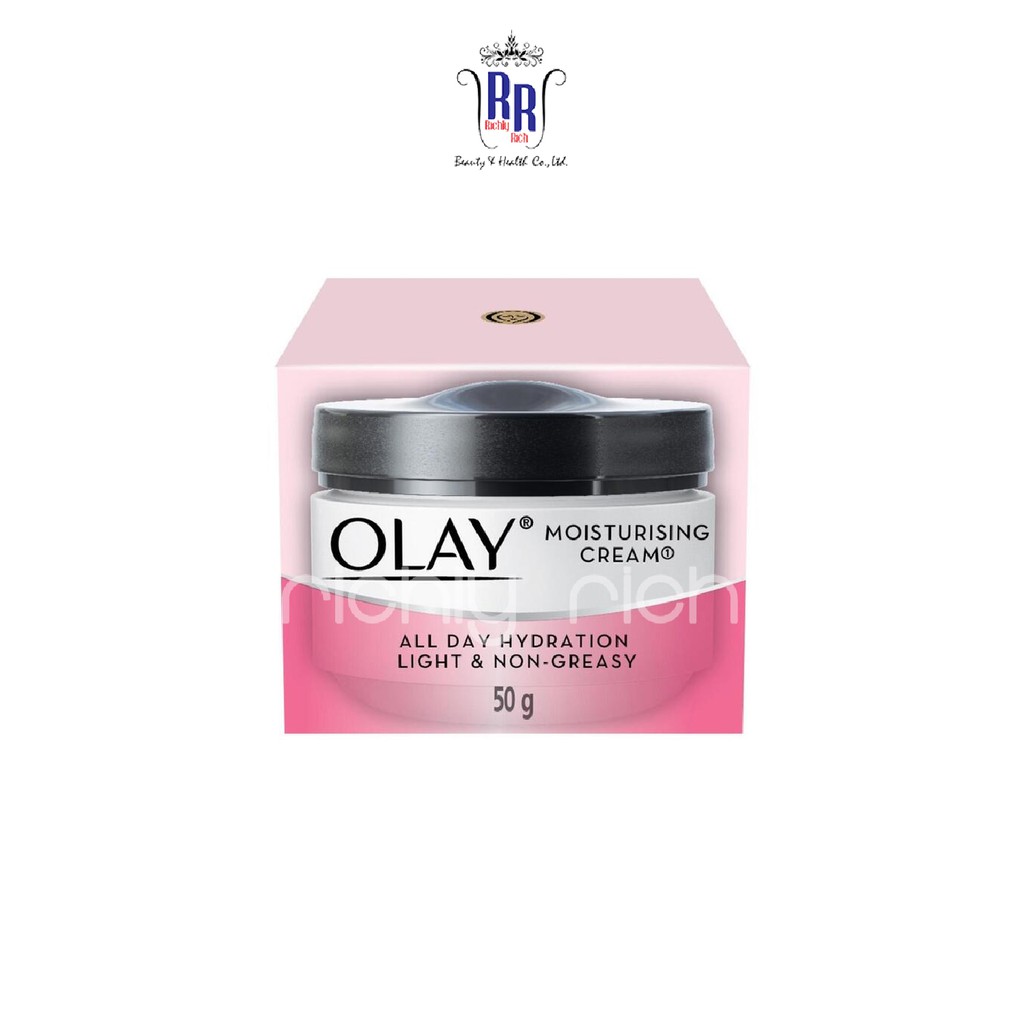 🔸แท้|ส่งไว🔸OLAY มอยส์เจอร์ไรเซอร์ Moisturizing Cream 50g ครีม ฝาดำ บำรุงผิว โอเลย์ ริชชี่ริชบิวตี้