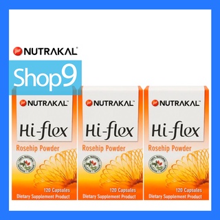 NUTRAKAL HI-FLEX (120 CAPSULES) X 3 กล่อง (EXP 02/24)นูทราแคล ไฮ-เฟล็กซ์ (120 แคปซูล) x 3 กล่อง