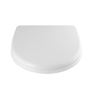 ฝารองนั่งพลาสติก MOYA OF-9301 สีขาว (34.5 x 45 cms) TOILET SEAT MOYA OF-9301 WHITE