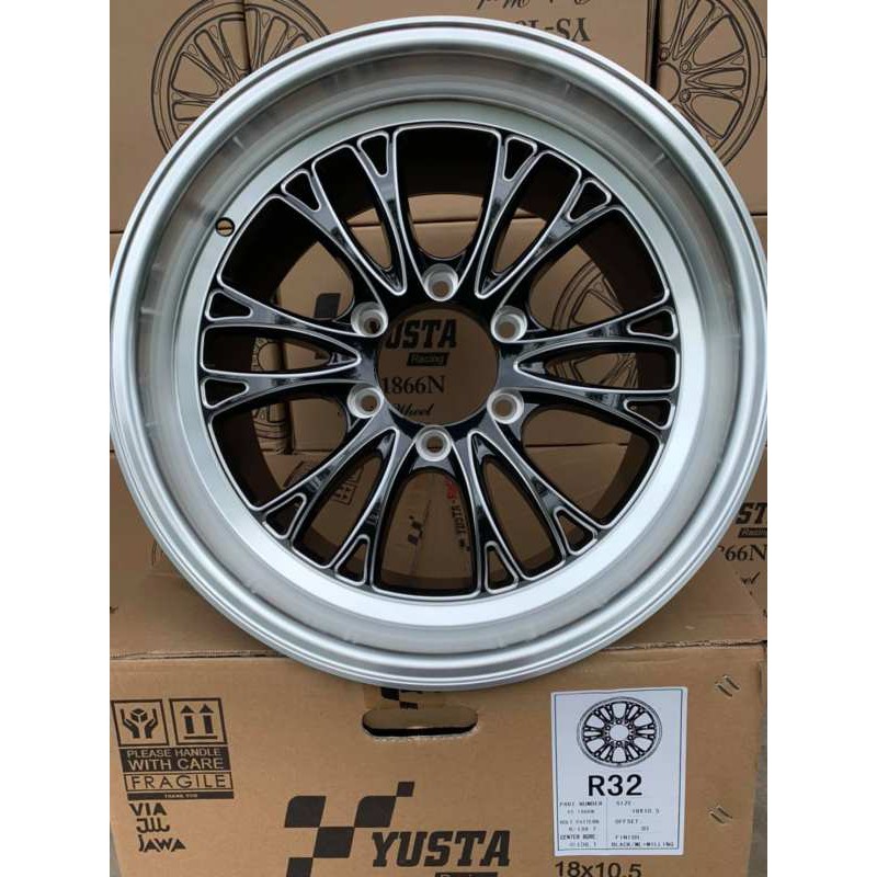 ล้อแม็กใหม่ เขากวาง งาน Yusta ขอบ18 x 10.5  6รู / 139.7