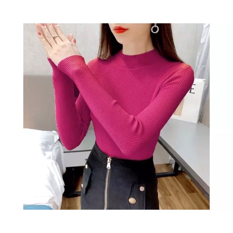 TURTLE NECK WOMEN BETTY | PREMIUM WOMENS TURTLENECK | KOREAN TURNECK | TURTLENECK knit