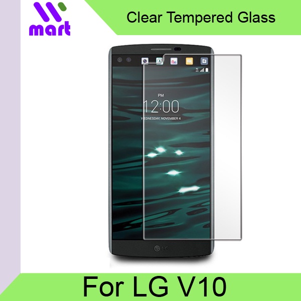กระจกนิรภัยกันรอยหน้าจอ (ใส) สําหรับ LG V10
