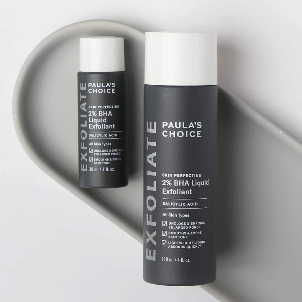 PAULA'S CHOICE Skin Perfecting 2% BHA Lotion เนื้อโลชั่น รักษา ลดการเกิดสิว