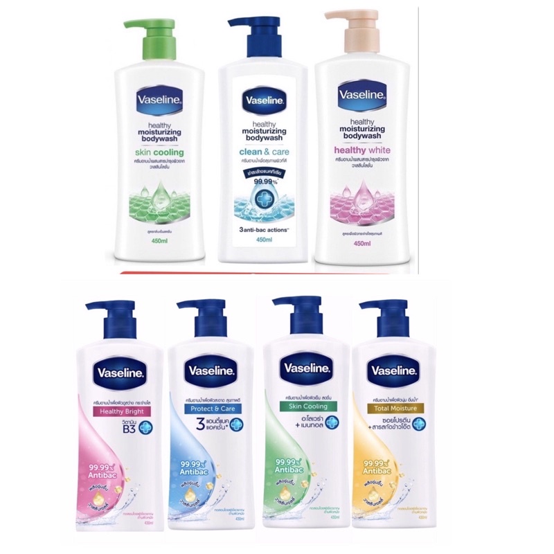 Vaseline shower ครีมอาบน้ำ วาสลีน 430400ml amaleechunsangiam ThaiPick