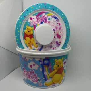 FLOWERWARE โถเอนกประสงค์​ ลาย​ Pooh Love U