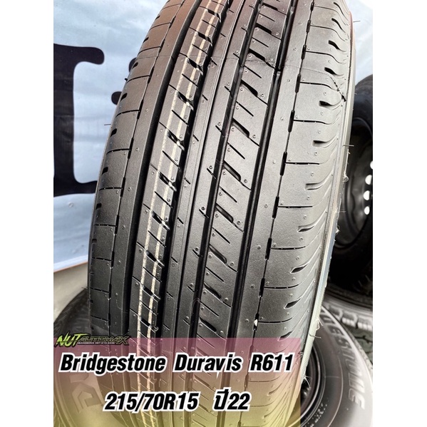 🔥🔥ลดกระหน่ำ📍ยางBridgestone Duravis R611 215/70/15 ปี2023