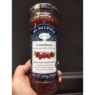 St.Dalfour Strawberry Jam แยม สตรอเบอร์รี่ เซนต์คาลฟูร์ 284กรัม