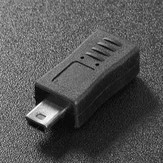 อะแดปเตอร์แปลง Mini USB 5 Pin Male to Micro USB Female T Shape v 3 To V 8