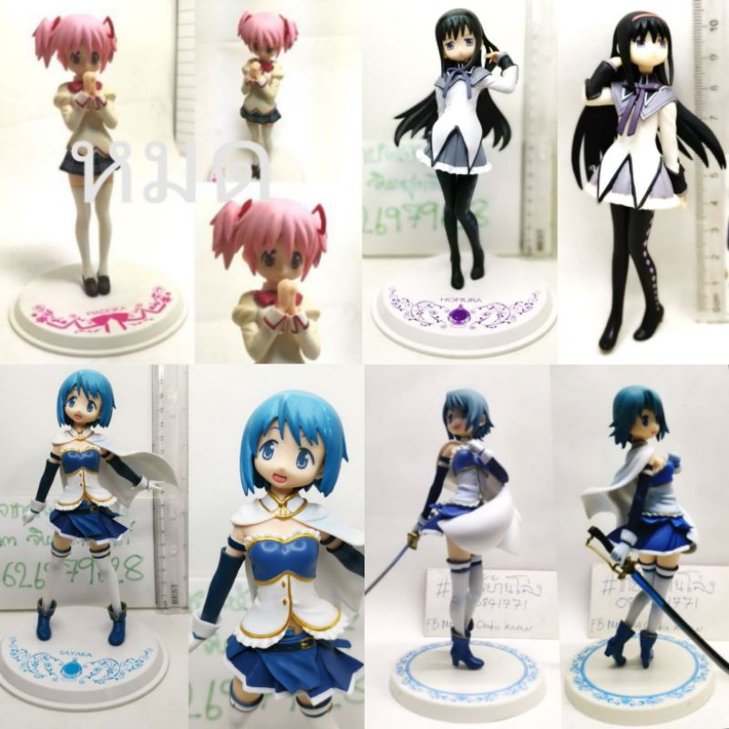 (แท้/มือ2)⭐Banpresto Puella Magi Madoka Magica Sayaka,Miki,Homura FIGURE มาโดกะ​ ซายากะ​ โฮมูระ มิกิ