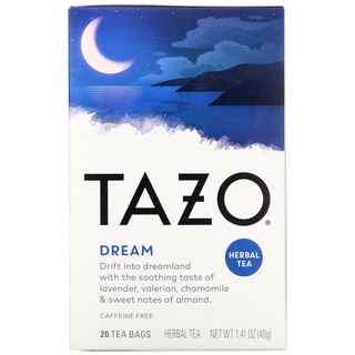 [แยกซอง/ยกกล่อง] Tazo Teas, Dream, Herbal Tea