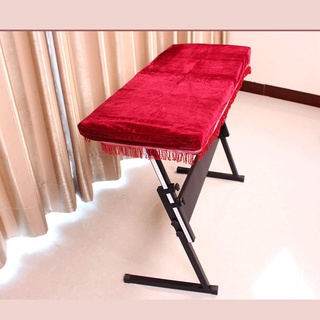|Mg3cylxqup|ผ้าคลุมคีย์บอร์ดไฟฟ้า ผ้ากํามะหยี่ กันฝุ่น 96 ซม. กว้าง 38 ซม. 61 คีย์ 54 คีย์ 1