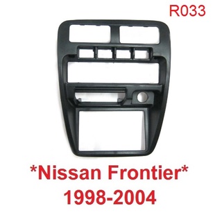 ดำด้าน คอนโซลตามภาพ หน้ากากวิทยุ Nissan Frontier D21 D22 1992 - 2004 นิสสัน ฟรอนเทียร์ หน้ากากคอนโซล กรอบคอนโซล หน้ากาก