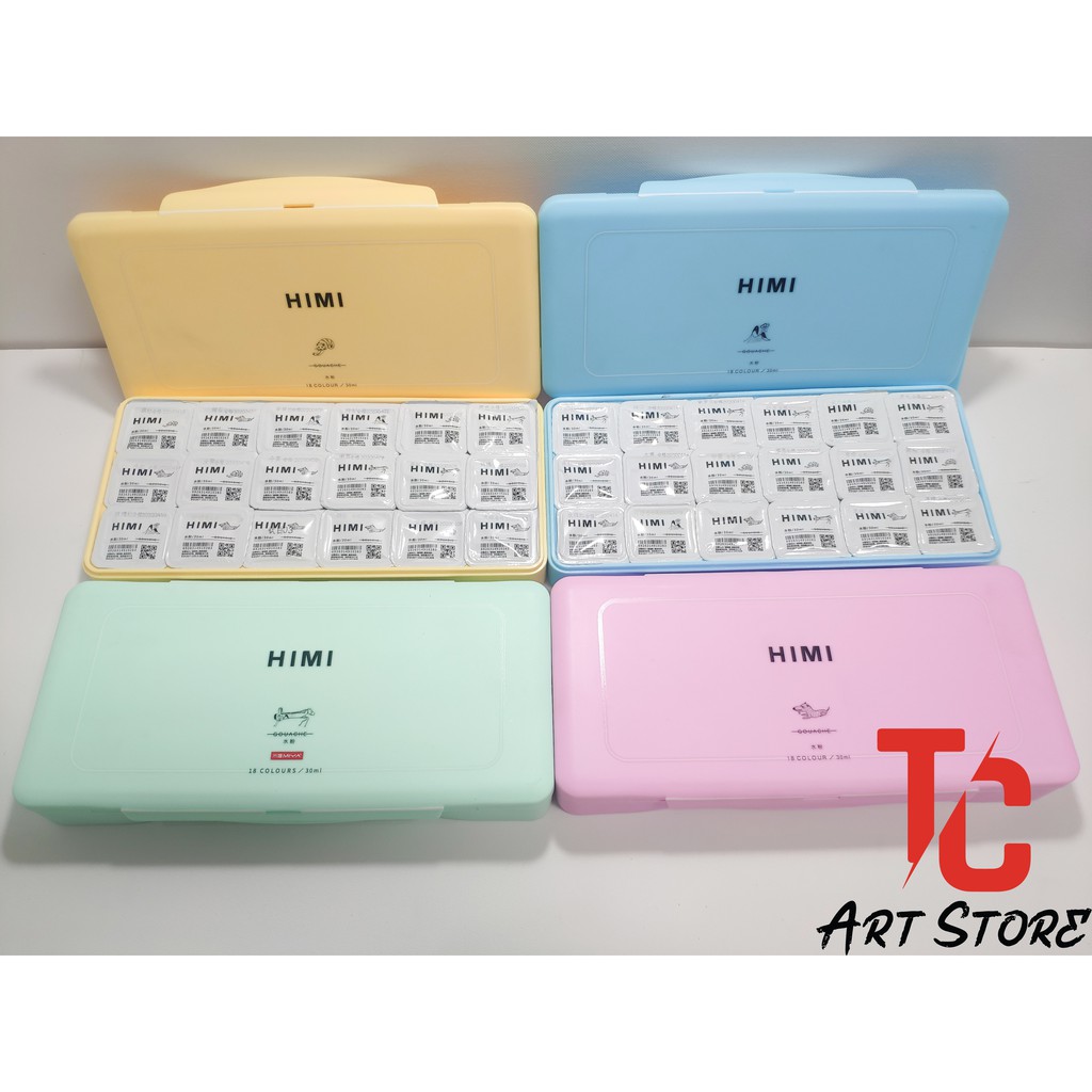 Gouache Himi Jelly Set 18/24/56 สี