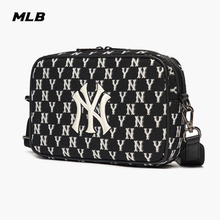 MLB NY กระเป๋าทรงสี่เหลี่ยมสพายข้าใบใหญ่+ใบเล็กใส่กล้องใส่มือถือผ้าcottonรุ่นMonogram