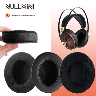 Nullmini ฟองน้ําหูฟัง หนังกํามะหยี่ แบบหนา แบบเปลี่ยน สําหรับ Meze 99 Neo