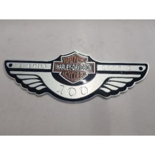 Logo Harley davidson งาน อลูมิเนียมบาง 17.5 cm