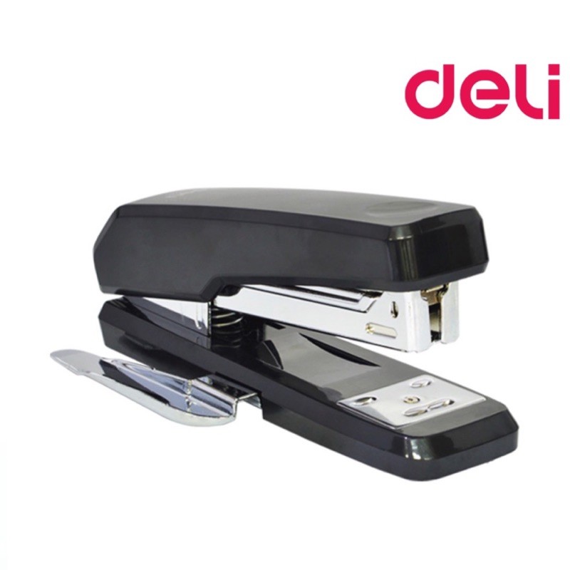 เครื่องเย็บ กระดาษ 25 แผ่น มีที่ถอนลวดในตัว Deli  0326 Half Strip Stapler ที่เย็บกระดาษ เครื่องเขียน รูปที่ 6