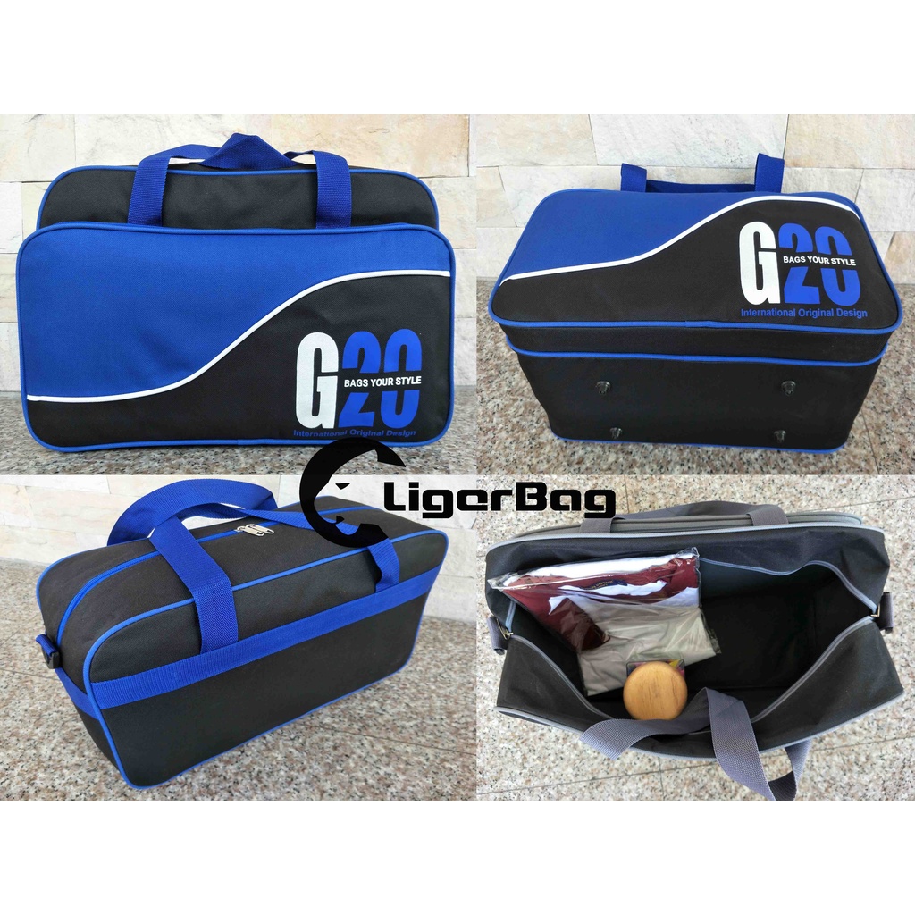 กระเป๋าเดินทางแบบถือ กระเป๋าใส่เสื้อผ้า รุ่น LG-6008  ( ขนาด : 21 x 44 x 28CM )